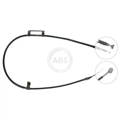 Cable de accionamiento, freno de estacionamiento A.B.S. K19447 Mejor Precio